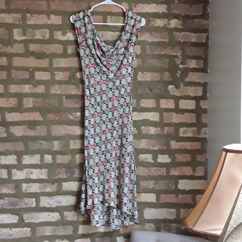 Silk maxi dress